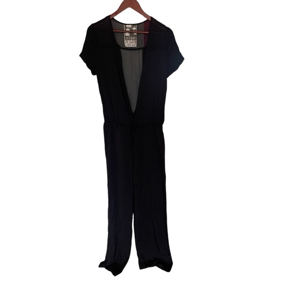 🔥4 for $75🔥 Young Fabulous and Broke One piece Jump Suite Size M Black - Picture 2 of 8